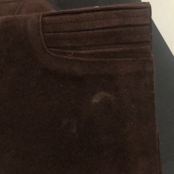 Colin Stuart suede wedge boots - Picture 7 of 8